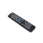 AERZETIX: TV remote control TV DIS37 compatible with SAMSUNG AA59-00465A (Electronics)