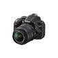 Nikon D3200 SLR Digital Camera Kit 24.2 AF-S DX 18-55 mm Lens Black (Electronics)