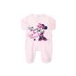 Printed pajamas baby girl Minnie 'Love Minnie' rose 3 months (Baby Care)