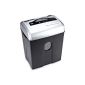 AmazonBasics Shredder 10 to 12 sheets cross cut shredder with CD Black and silver (Office Supplies)
