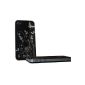 © AC-Diffusion - Iphone 4 and 4S - Rear protection clip - Black + Silver decoration screen protector offered (Electronics)