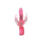 Seven Creations Double Rabbit Vibrator in clear / pink (Personal Care)