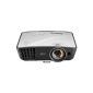 BenQ W770ST short throw DLP projector (New 3D Contrast 13000: 1 1280 x 720 pixels, 2500 ANSI lumens, HDMI, USB) white / gray (Electronics)