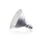 1 piece - E27 PAR38 LED Spotlight WARM WHITE 12W HIGH POWER LAMPHOLDER LIGHT SMD 3000K
