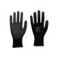 Nitra 6215 Nylon work gloves, PU coated (Textiles)