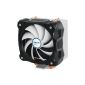 ARCTIC Freezer i30 - CPU cooler for enthusiasts - Compatible with Intel socket 2011/1150/1155/1156 - Up to 320 watts of cooling capacity - 120 mm PWM fan - 4 heat pipes in direct contact - 4 thermal compound MX included (Personal Computers)