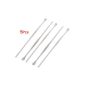 SODIAL (R) 5 x Cure ear stainless steel Silver (Health and Beauty)