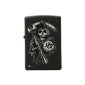 Zippo Lighter Sons Of Anarchy 50811052 3.5 x 1 x 5.5 cm (Health and Beauty)
