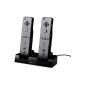 Jazz Speedlink USB Charge Base for two Wiimotes simultaneously WII U (Up to 18 H Play, 3 H Refill Only Battery Included) (Accessory)