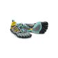 Vibram FiveFingers - Treksport Sandal (Women's) - Toe Shoes - Grey / Aqua / Black (Textiles)