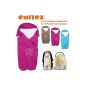 EMITEX MULTI summer cocoon blanket - WITHOUT unthreading - Fuchsia - 3 and 5 point harness car seat - Universal for carrycot, car seat, for example for Maxi-Cosi, Romer, for strollers, stroller or cot (Baby Product)