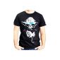 Star Wars Yoda Cool T-Shirt Black (Textiles)