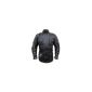 Classic Vintage Bikers - Motorcycle Jacket - Waxed leather - black distressed (Textiles)