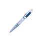 Light pens made of transparent acrylic with blue grinding Mine (Office supplies & stationery)