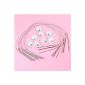 11pcs 80cm Chinese size 6-16 Knitting needles circular stainless steel 1.5mm-5.0mm (Kitchen)