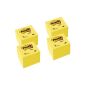 Post-it notes Sparpack, 76x76mm, canary yellow, 24 blocks at a price of 12 (office supplies & stationery)