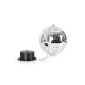oneConcept Mirror-Ball-XL LED disco ball 20cm RGBY