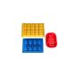The Baking Of You Set of 3 silicone molds for cake decorating Lego Style (Kitchen)