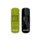 Lexar Jump Drive Lot 2 USB 8GB Green - Black LJDS70-8GBABEU002 (Accessory)