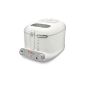 Moulinex AM3021 deep fryer Super Uno / 1,800 watts / Timer / insulated / 1.5 kg capacity / white / light gray (household goods)