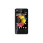 Wiko GOA Smartphone Unlocked 3G + (Display: 3.5 inches - 4 GB - Android 4.4 KitKat) Black (Electronics)
