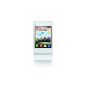 LG T385 Mobile Phone Screen 3.2 "(8.1 cm) Bluetooth WiFi White