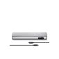 Belkin Thunderbolt Express 2 HD Dock (1x Gigabit LAN, 3x USB 3.0, 20Gbit / s data transfer rate and 4K resolution, incl. Thunderbolt cable (1m)) silver / black (Accessories)