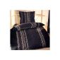 4-Piece Bedding Set Summer KARO microfiber zippered 2x 135x200 Duvet Cover + 2x 80x80 pillowcase, Oeko-Tex Standard 100 (household goods)