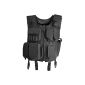 SWAT vest tactical vest with many pockets and holster in Black (Misc.)