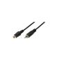 LogiLink CA1032 audio cable, 1x RCA male to 1x RCA female, 5.0m (accessory)