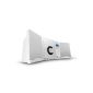 Auna MCD-74-DAB - Micro stereo with Bluetooth and DAB tuner, FM, CD, and USB and SD ports for MP3 (alarm function, equalizer, remote) - White (Electronics)