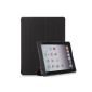 iHarbort® Apple iPad 4/3/2 Case Case - Ultra Slim Smart Cover Case Lightweight Leather Case Cover for Apple iPad 4 iPad 3 iPad 2 with sleep / wake function (black)