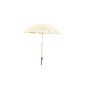 homcom 01-0025 parasol, Hawaiian / Beach / bast / party / garden umbrella diameter 160 cm, beige (garden products)