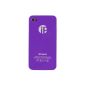 iProtect ORIGINAL Premium Hard Case for Apple Iphone 4 / 4S violet / purple (Electronics)