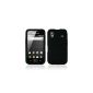 gada Samsung Galaxy Ace S5830 GT-5830i Silicone Case Protective Pouch Cover Case Protective Cover Case black black (Accessories)