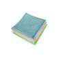 highly absorbent microfiber cloths