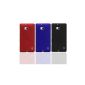 (3 in 1 set) MYLB cover shell case for Nokia Lumia 930 smartphone (black & blue & red) (Electronics)
