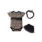 Ama-ZODE Baby Summer Set 3 piece Romper + tutu pleated skirt + Bow Headband (Textiles)