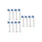FACILLA® 12x Brossette Replacement Brush Head Electric Toothbrush for Oral B Professional Care 5000/6000/7000/8000 / Precision Clean / Advance Power 400/900 (Personal Care)