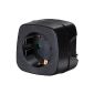 Brennenstuhl travel plug / adapter protective contact - South Africa, India black, 1508460 (tool)