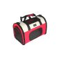 . Carrying bag carrying bag pet bag Dog & Cat Red-Pink / Black different size SM - 002F / 1501 - size medium (M)