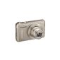 Canon PowerShot S100 Digital Camera (12MP, 5x opt. Zoom, 7.7 cm (3 inch) display, Full HD Video, GPS, image stabilized) Silver (Electronics)