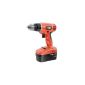 Black & Decker EPC18CAK-QW Cordless Drill 18V / 1.2Ah with Slidepack battery case (tool)