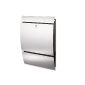 Blomus - Signo - Stainless steel letterbox with newspaper holder