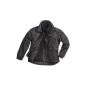 Pionier Workwear Men weatherproof shell jacket with hood in black (Art 2570) (Textiles)