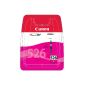 Canon CLI-526 M BL W / O SEC separate cartridges for inkjet printer iP4850 / MG5150 / 5250/6150/8150 Magenta (Office Supplies)