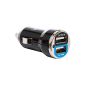 Bluestork BS-CAR-2USBII Car Charger 2 USB ports for tablets and smartphones (Accessory)