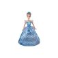 Mattel Disney Princess X3960 - magic lights Cinderella, with light and original film-melody (Toys)