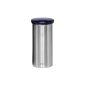 Brabantia Stainless Steel Storage Container 362 125 with lift blue for tea and coffee (household goods)