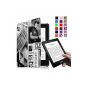 Kindle Voyage Protector Case - Ultra Slim Fintie Lightweight Protective Carrying Case Cover with auto sleep / wake function stand function only suitable for Kindle Voyage, newspaper